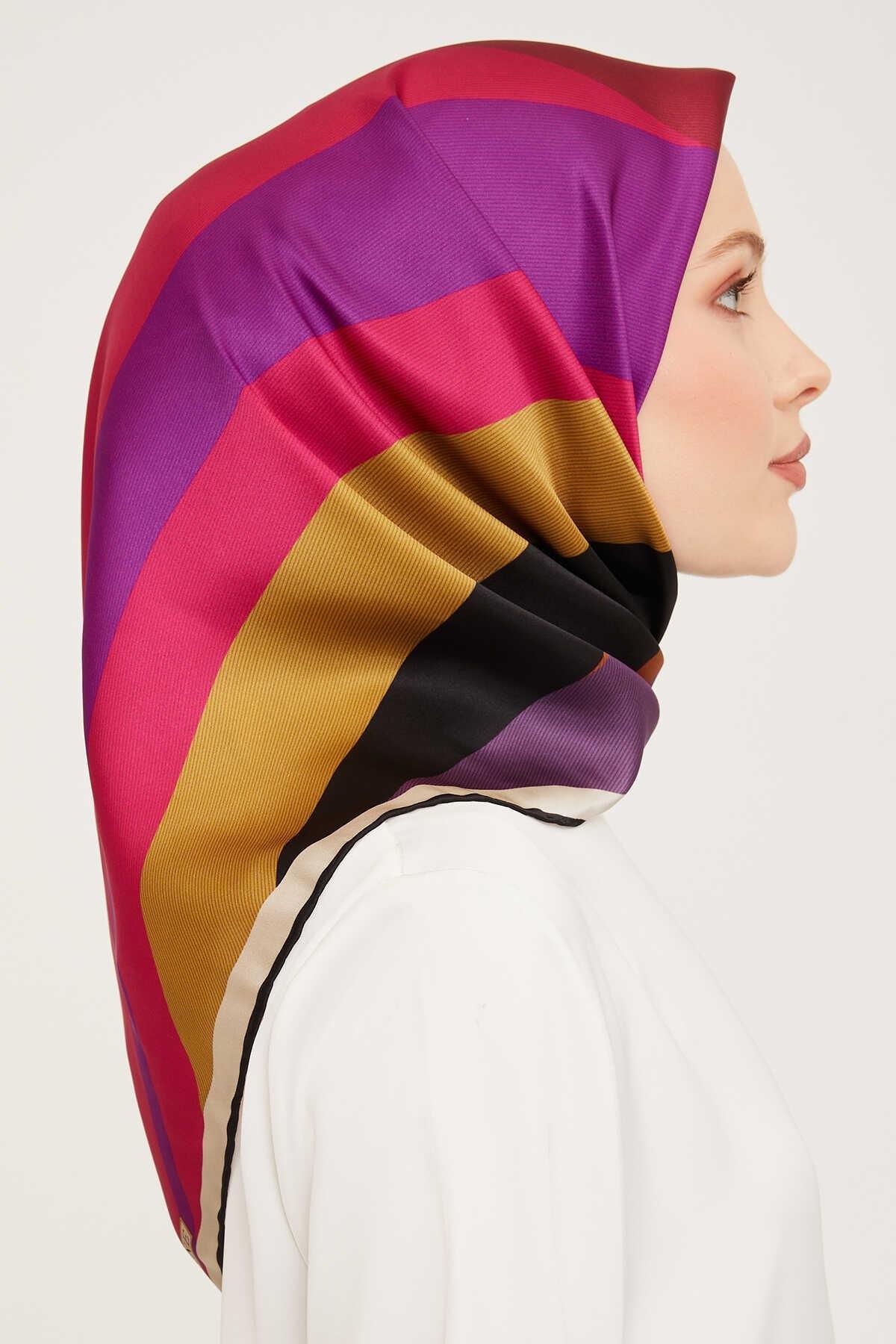 Armine Nostalji Serisi Twill İpek Eşarp 9010-06NT