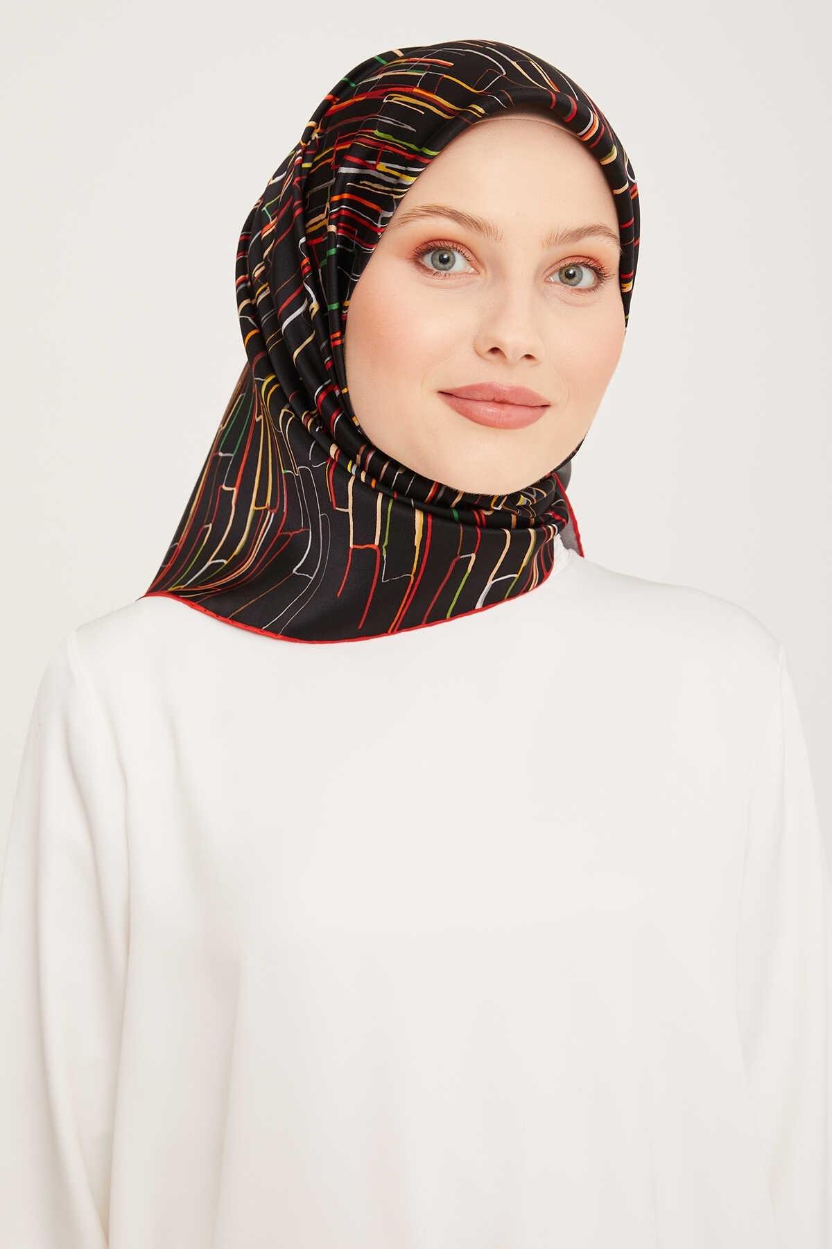 Armine Nostalji Serisi Twill İpek Eşarp 9027-35NT