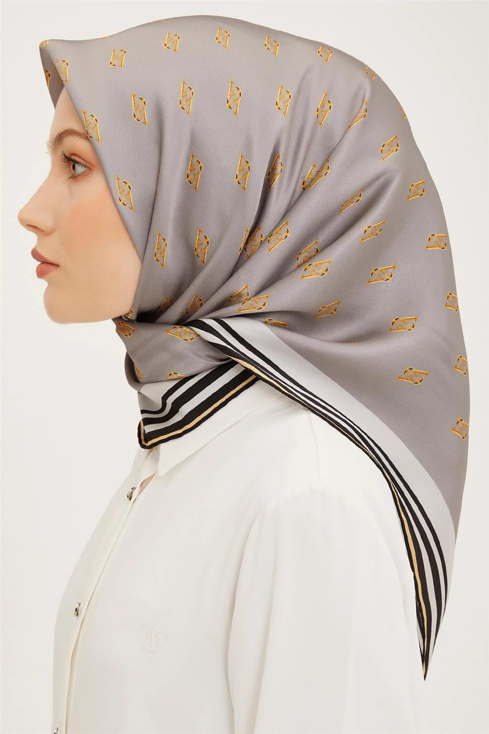 Armine Nostalji Serisi Twill İpek Eşarp 8959-03NT
