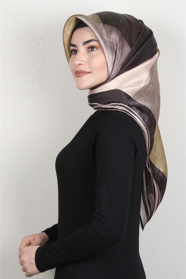 Armine Nostalji Serisi Twill İpek  Eşarp 8516D-04