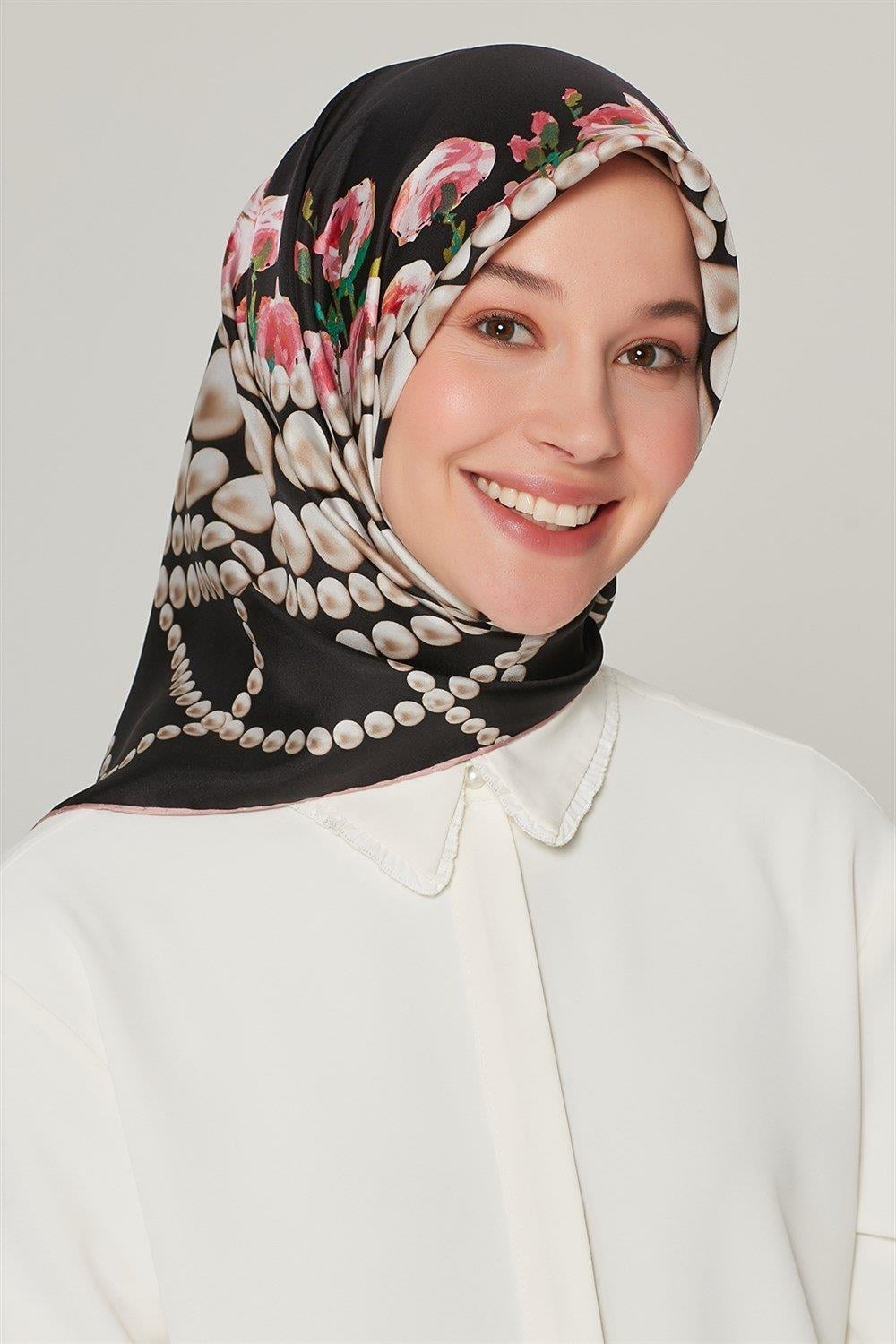 Armine Sura İpek Eşarp 3885-03