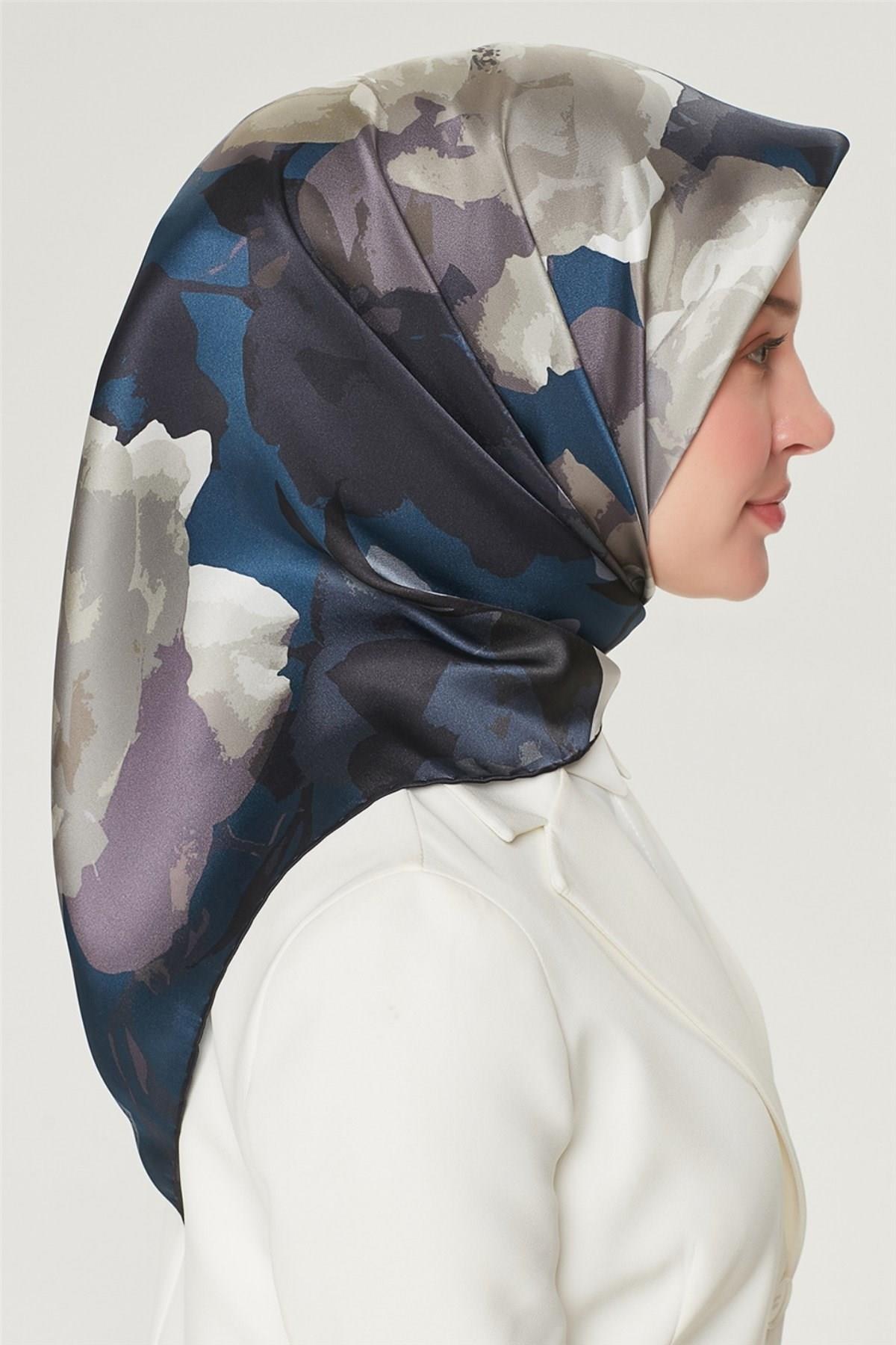 Armine Sura İpek Eşarp 8534-09