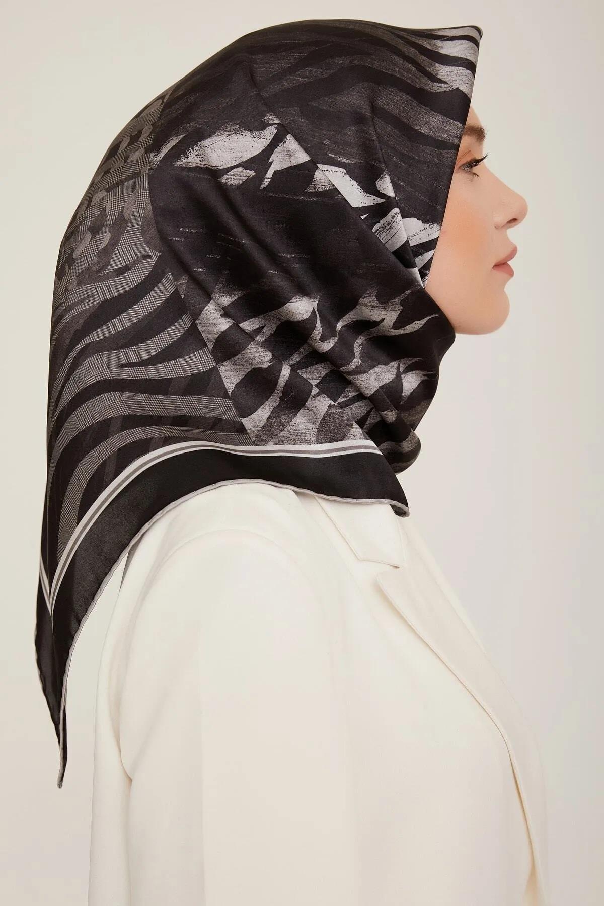 Armine Sura İpek Eşarp 8837-02