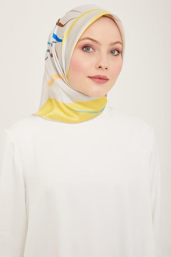 Armine Sura İpek Eşarp 9115-84