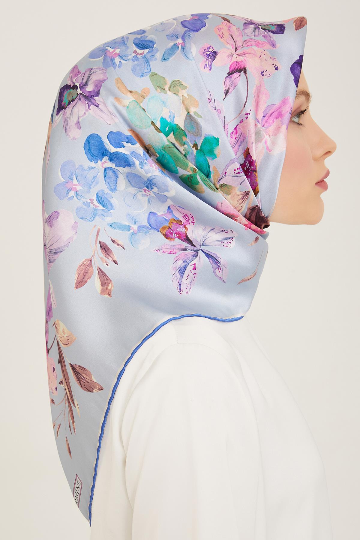 Armine Sura İpek Eşarp 9127-01