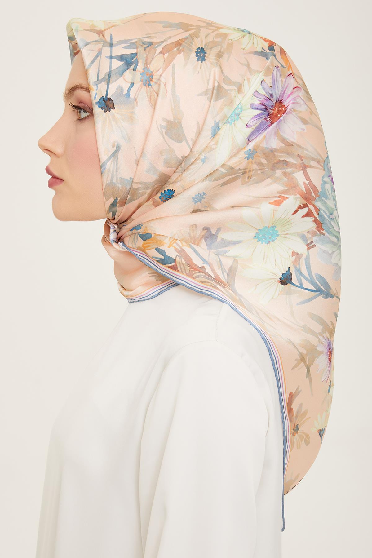Armine Sura İpek Eşarp 9129-39