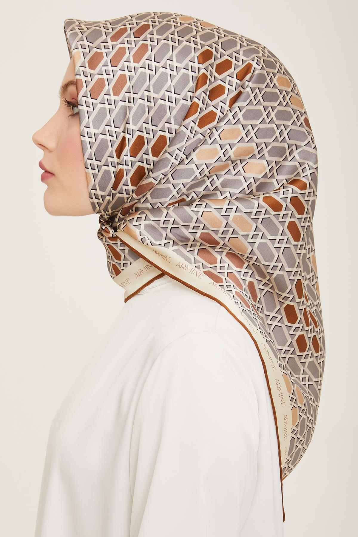 Armine Sura İpek Eşarp 9144-50