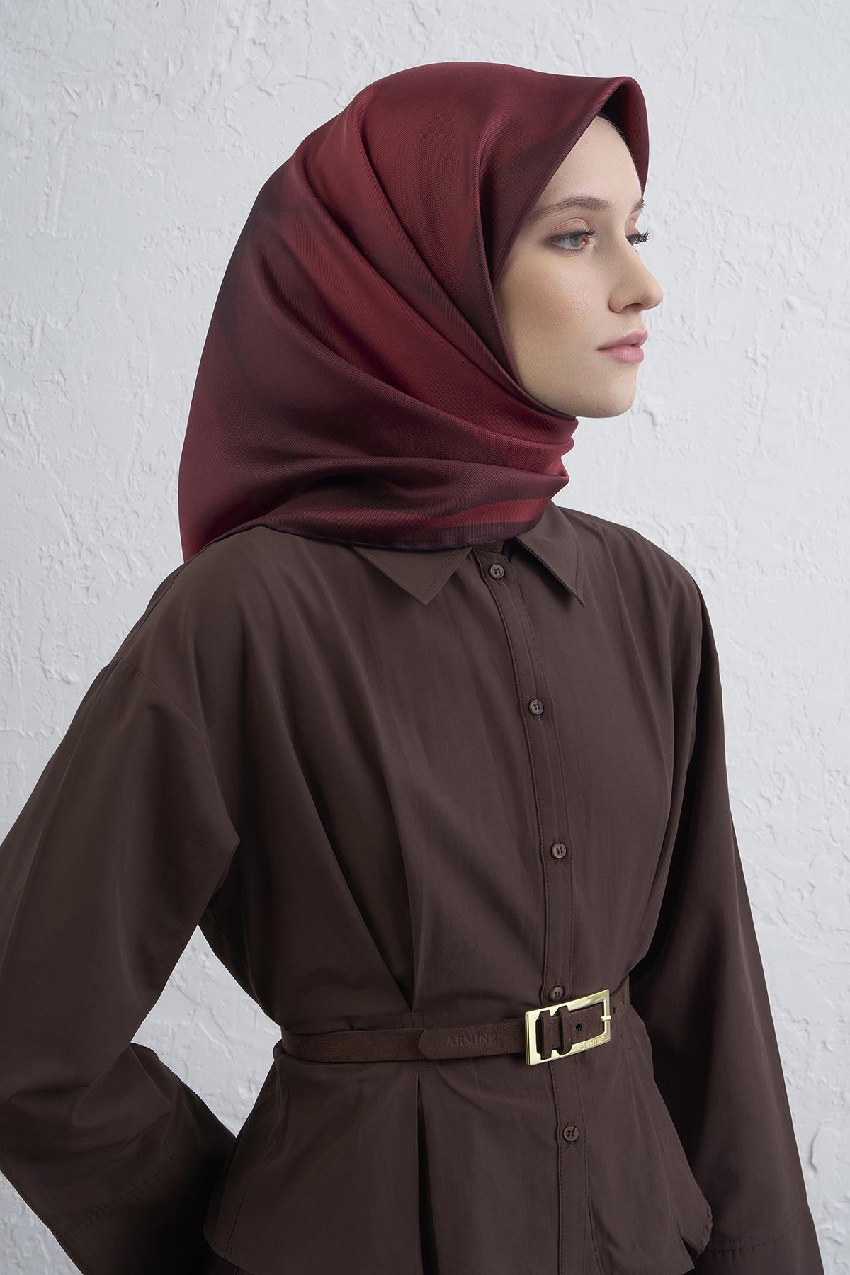 Armine Sura İpek Eşarp 9402-32