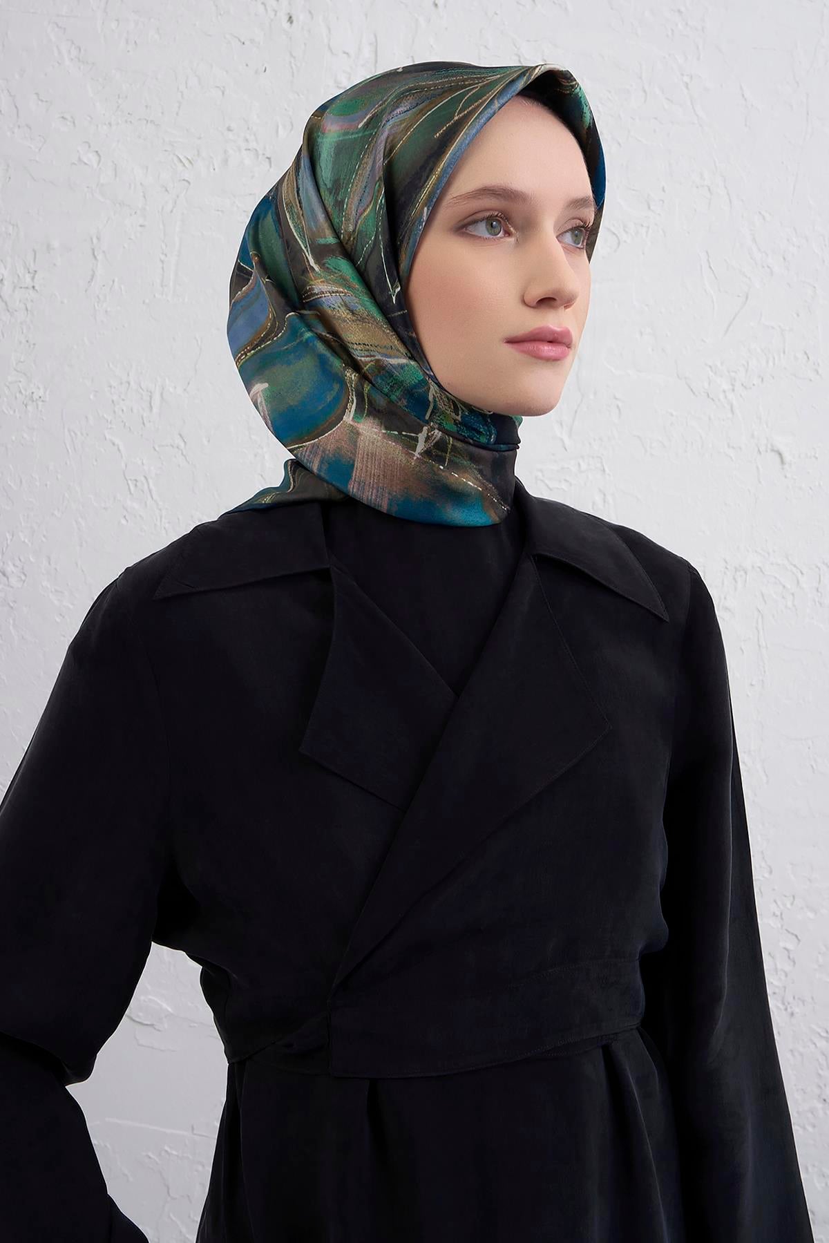 Armine Sura İpek Eşarp 9406-35