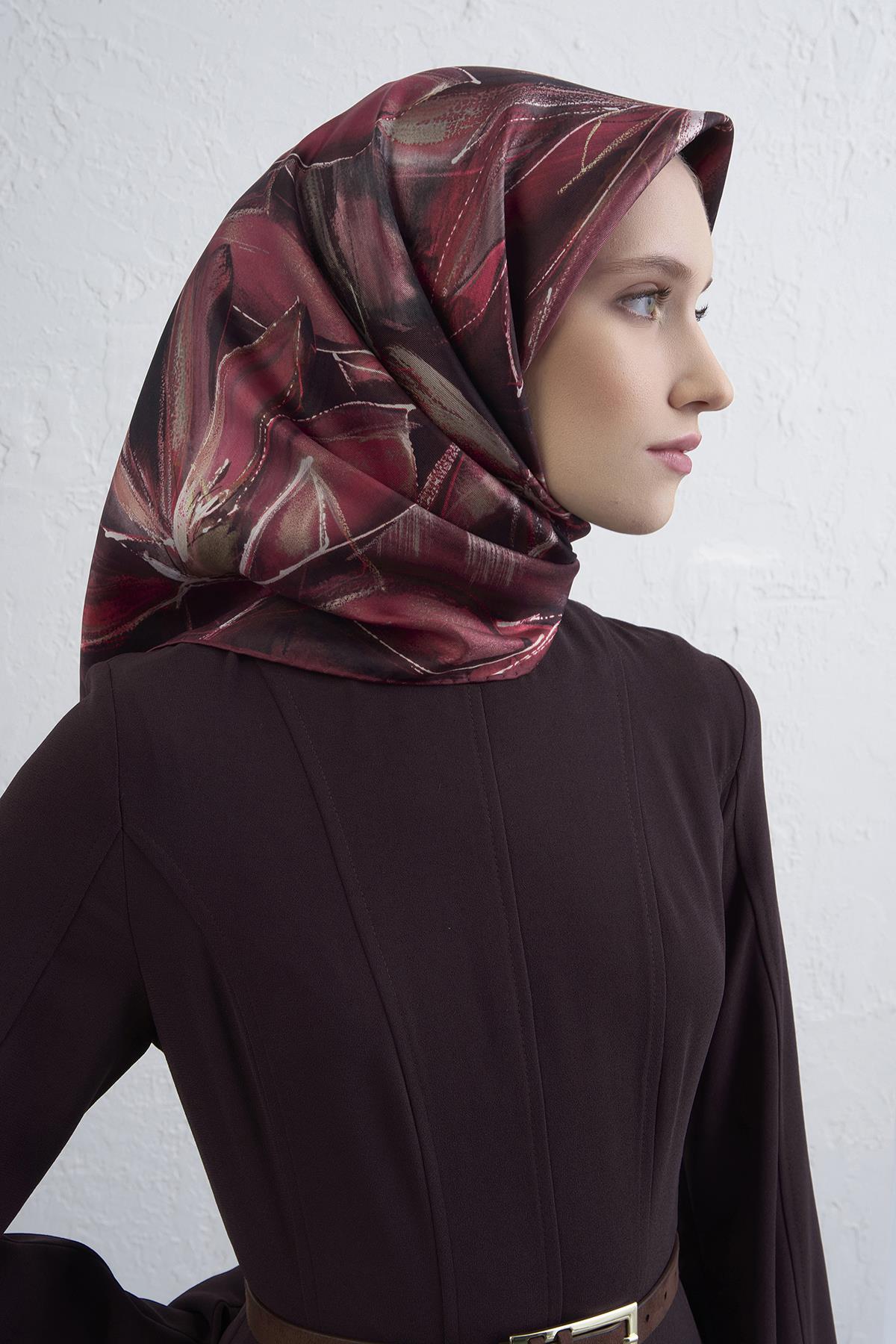 Armine Sura İpek Eşarp 9406-81