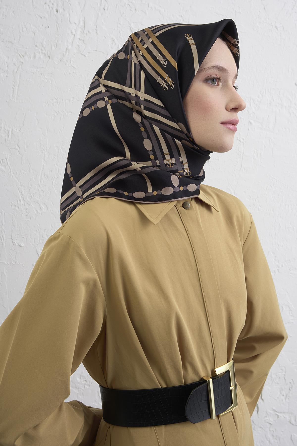 Armine Sura İpek Eşarp 9407-04