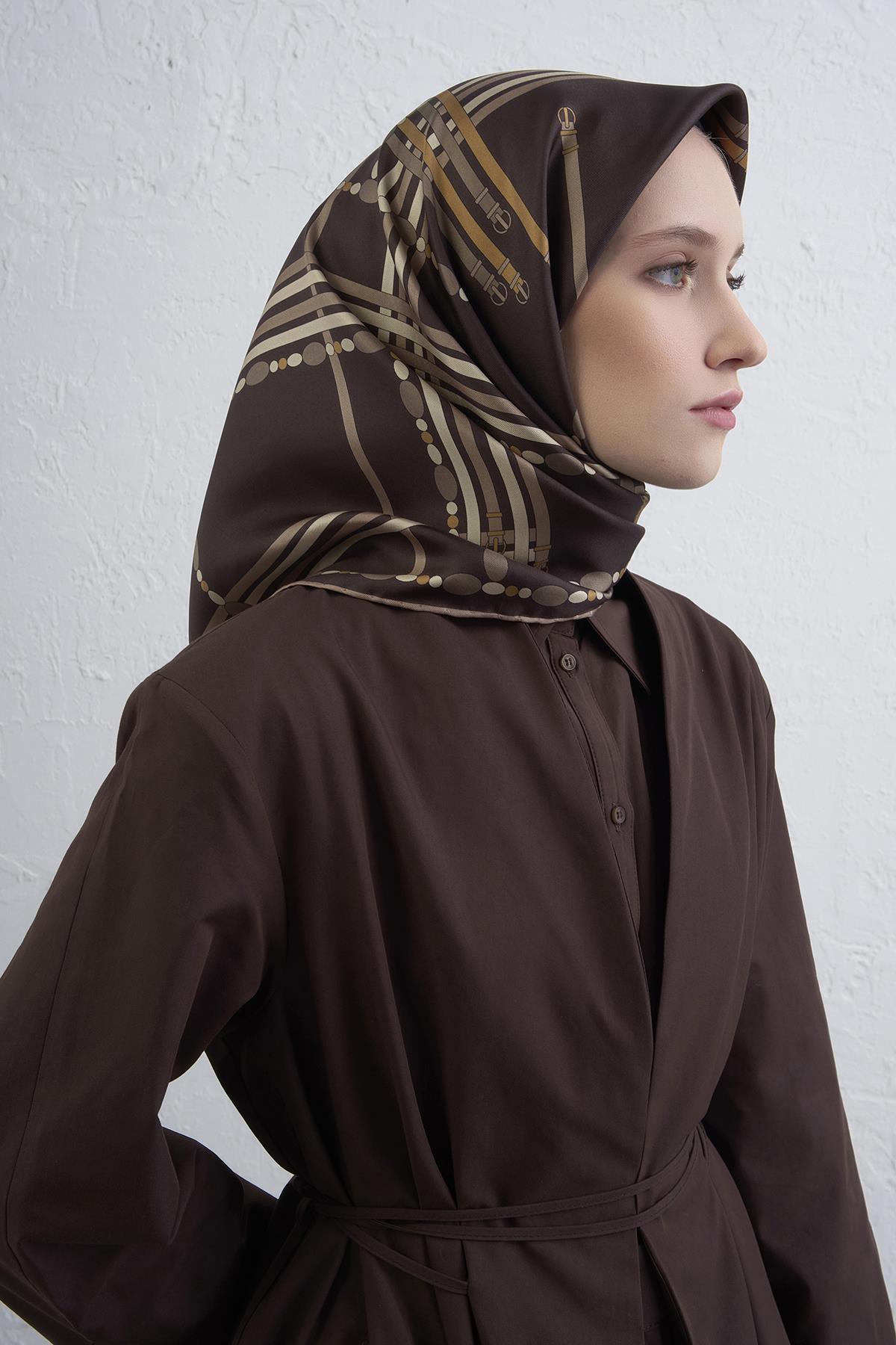 Armine Sura İpek Eşarp 9407-31