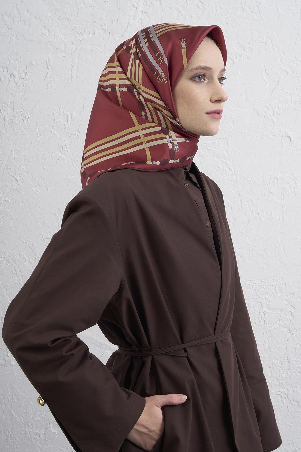 Armine Sura İpek Eşarp 9407-36
