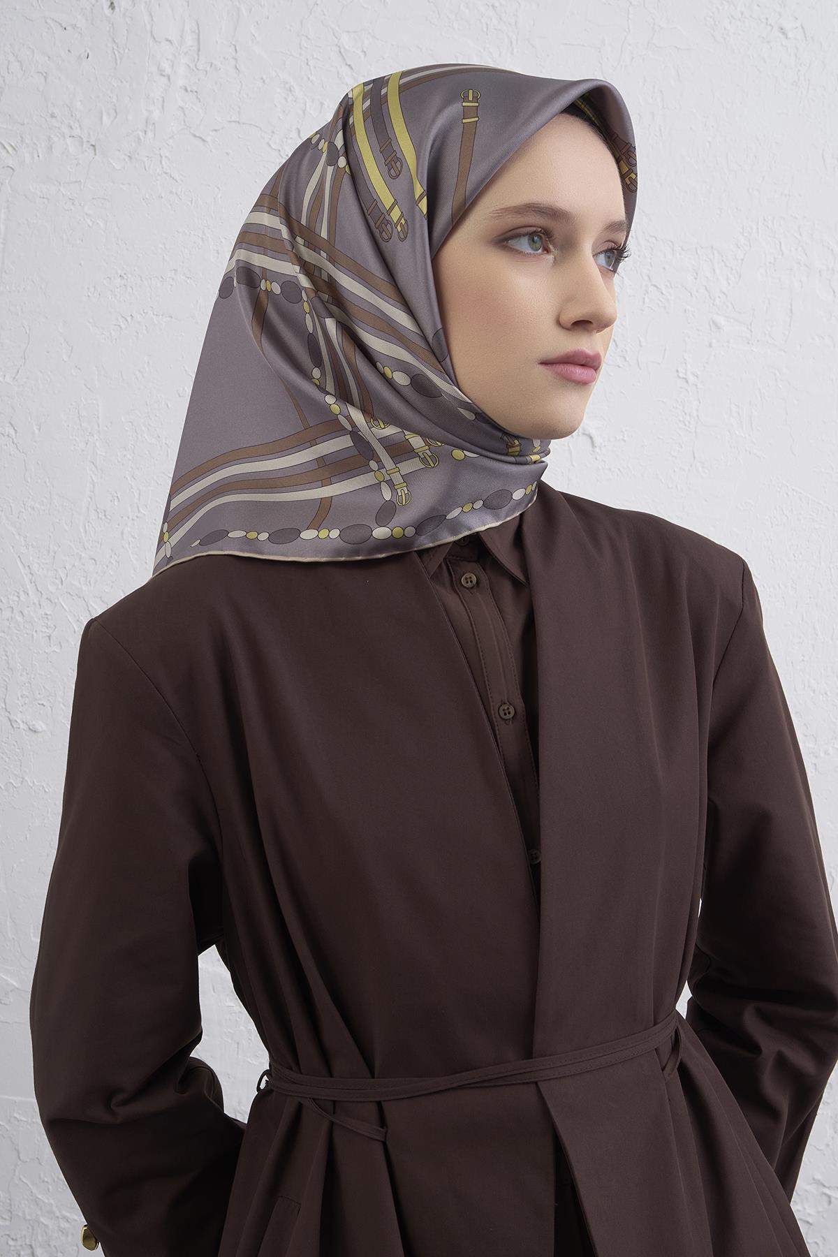 Armine Sura İpek Eşarp 9407-37