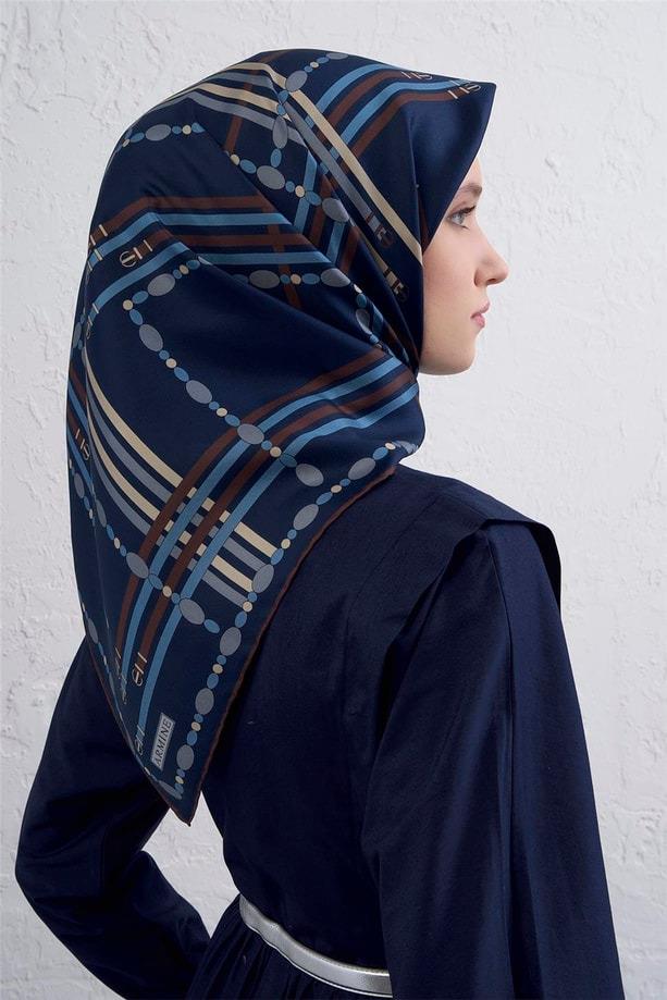 Armine Sura İpek Eşarp 9407-83