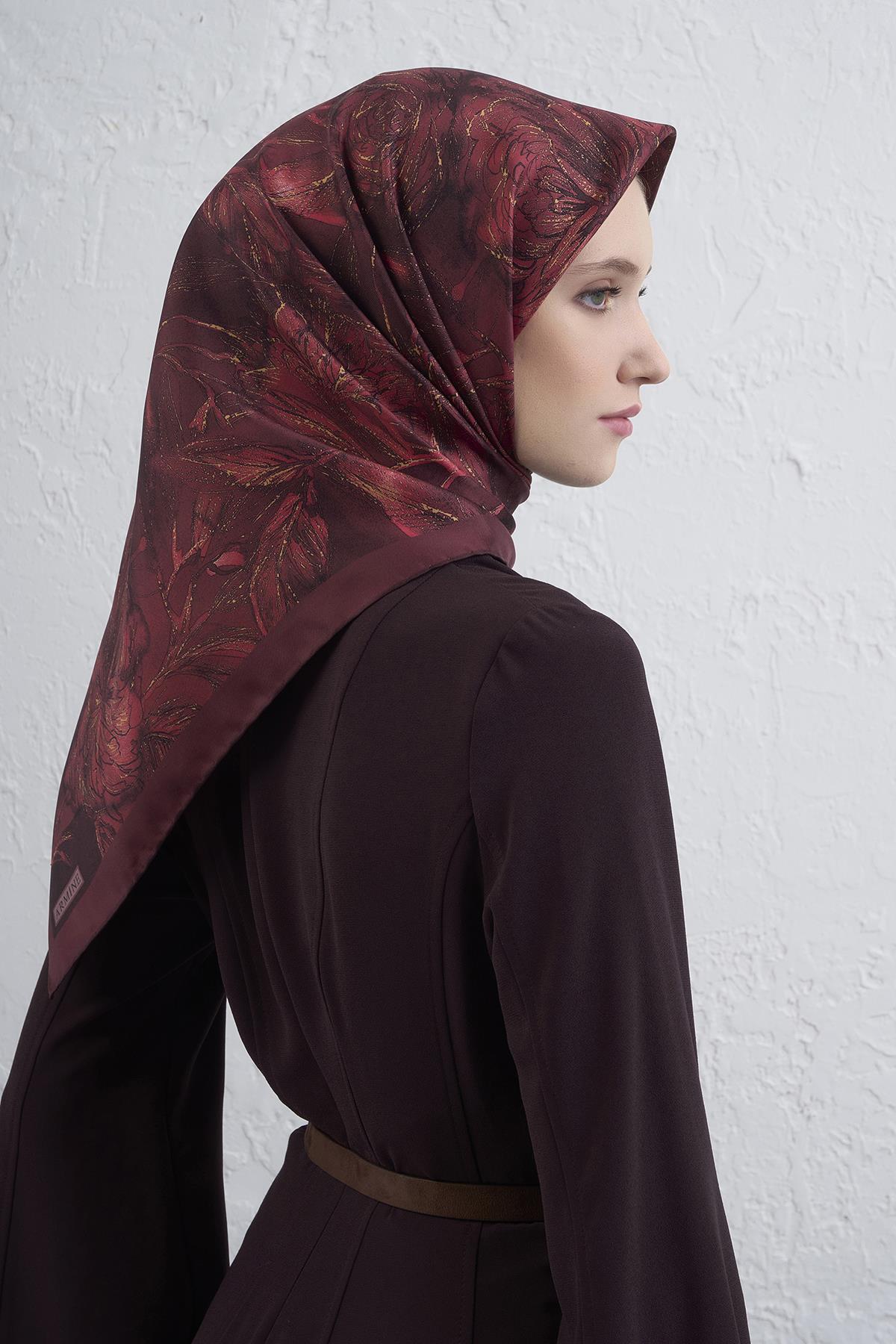Armine Sura İpek Eşarp 9409-03