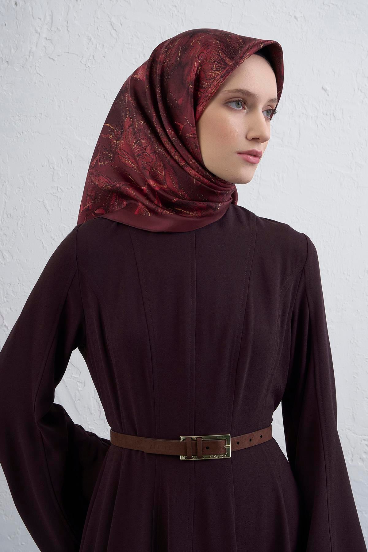 Armine Sura İpek Eşarp 9409-03