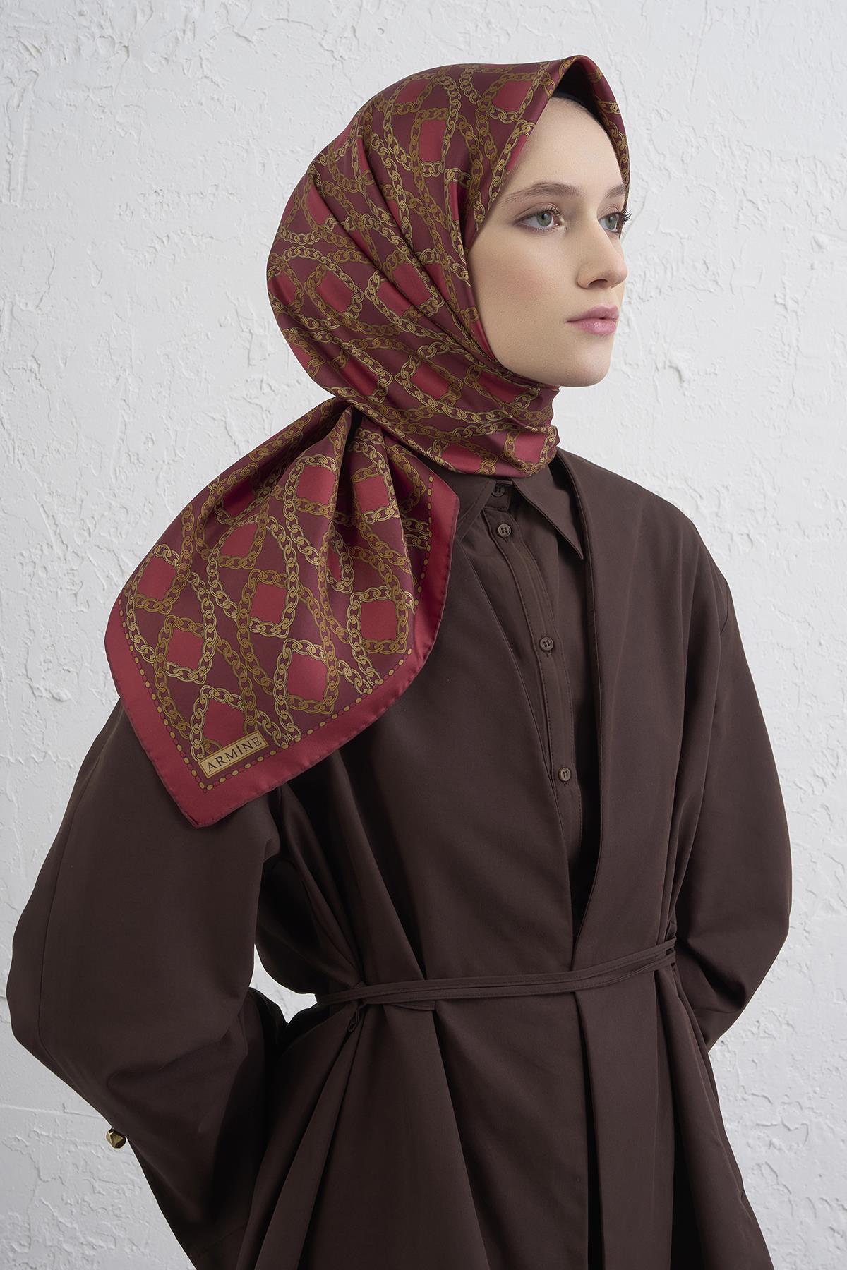 Armine Sura İpek Eşarp 9410-01