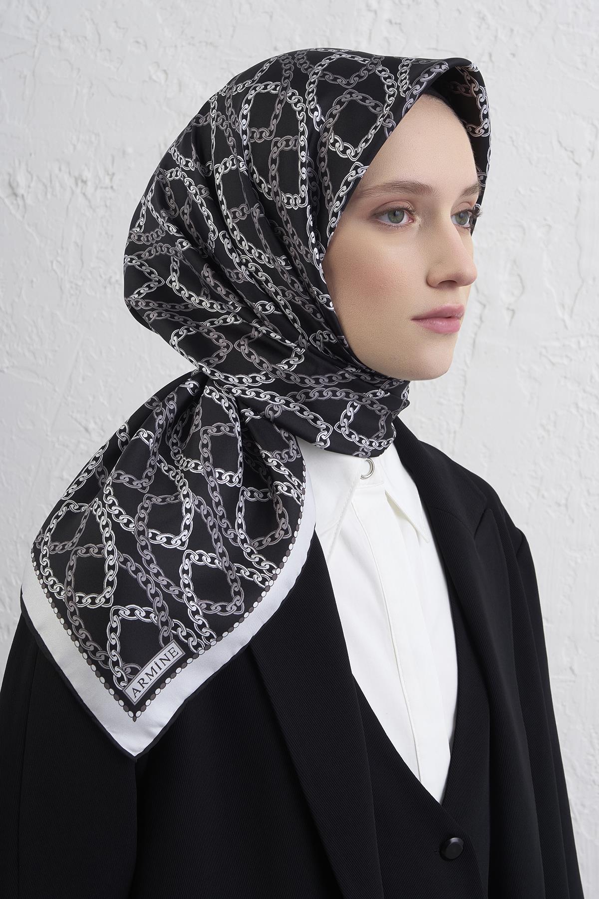 Armine Sura İpek Eşarp 9410-89