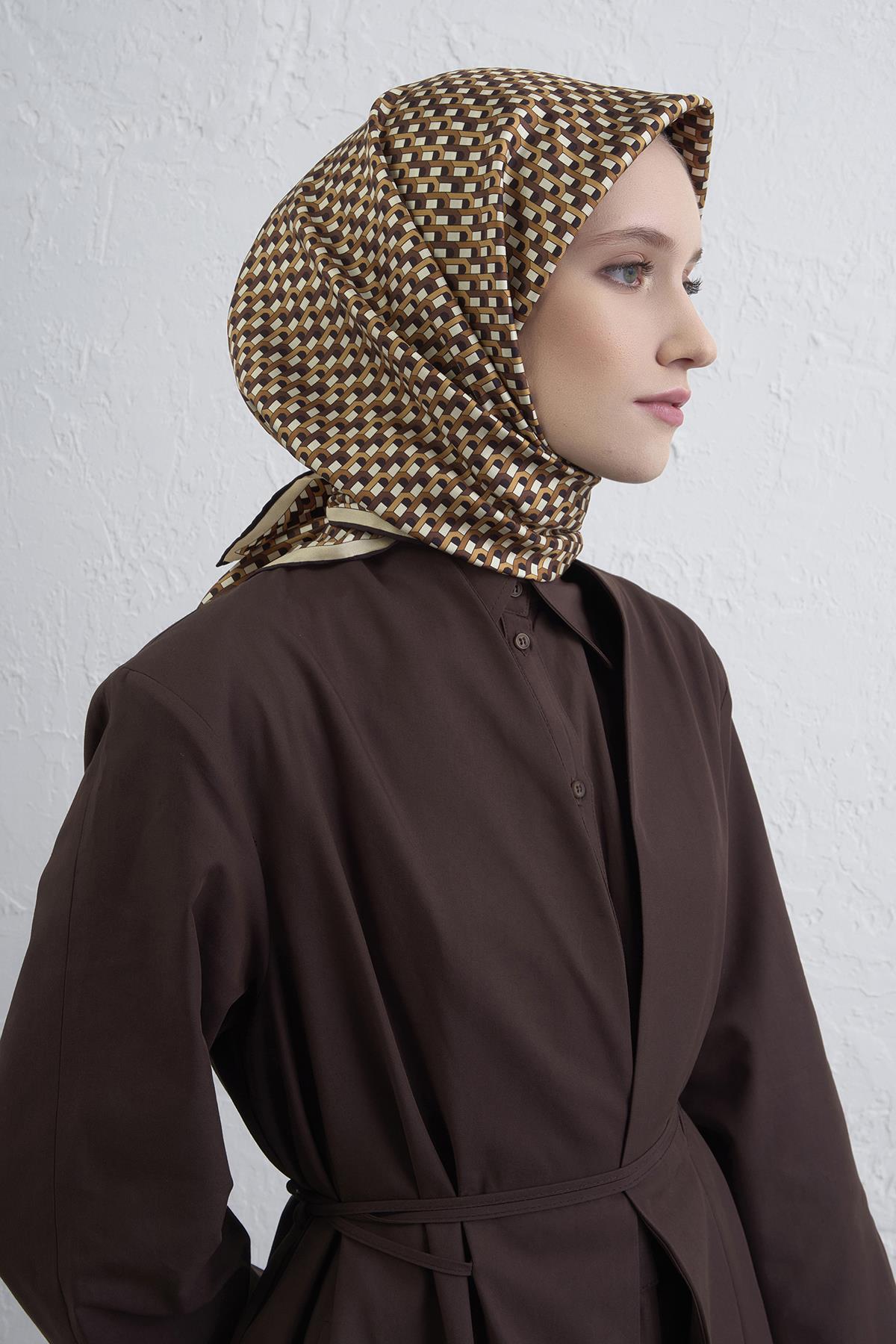 Armine Sura İpek Eşarp 9417-09