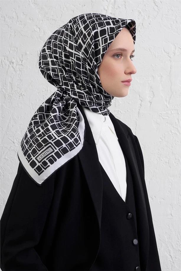 Armine Sura İpek Eşarp 9438-59
