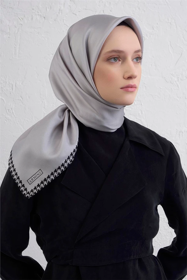 Armine Sura İpek Eşarp 9443-36