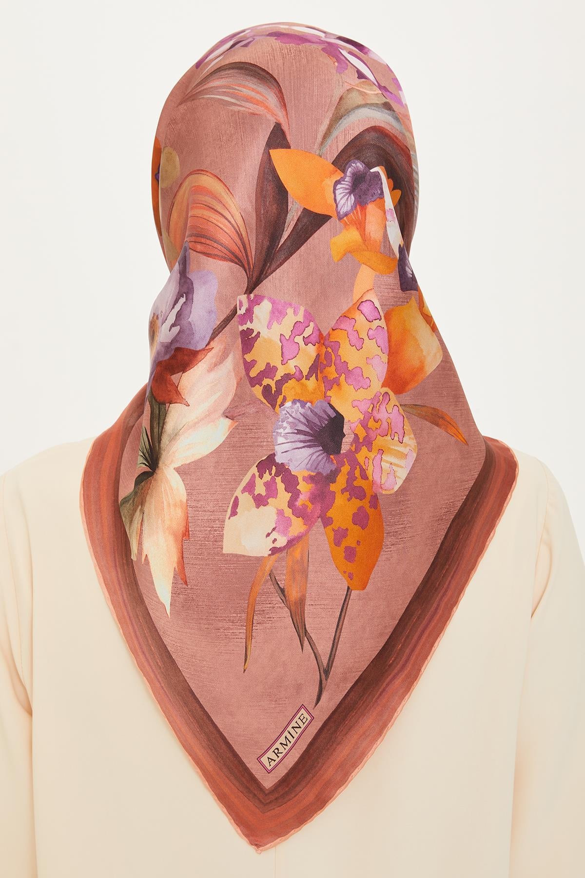 Armine Twill İpek Eşarp 9215-33T