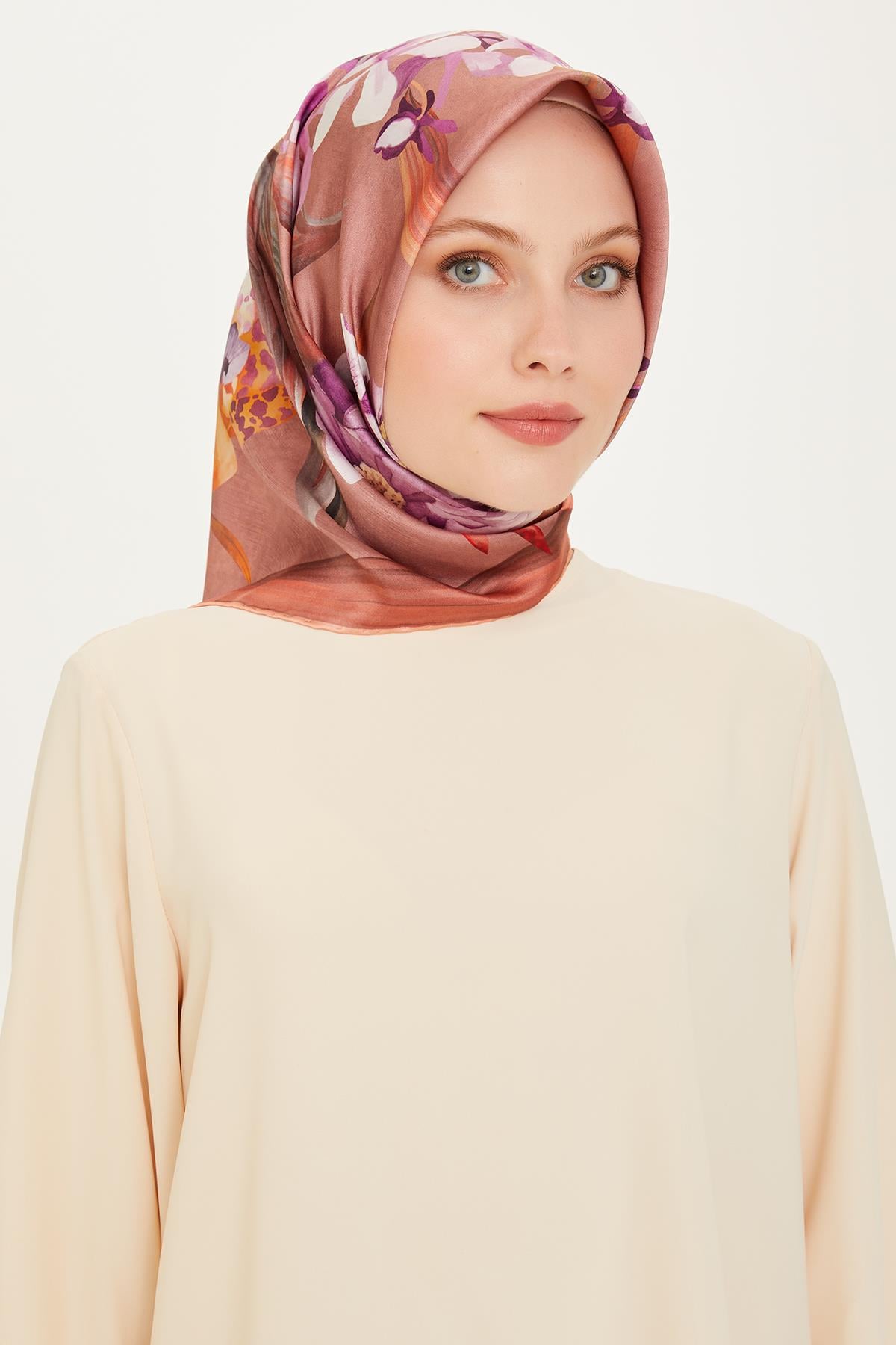 Armine Twill İpek Eşarp 9215-33T