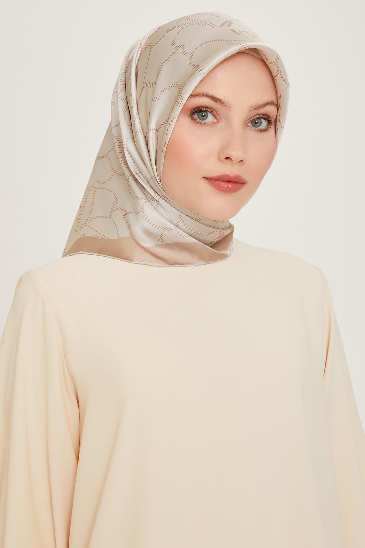 Armine Twill İpek Eşarp 9222-84T