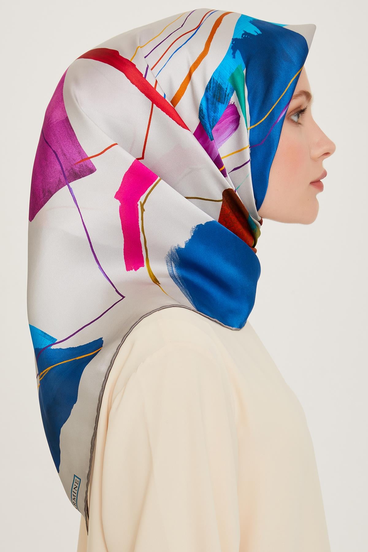 Armine Twill İpek Eşarp 9241-05T