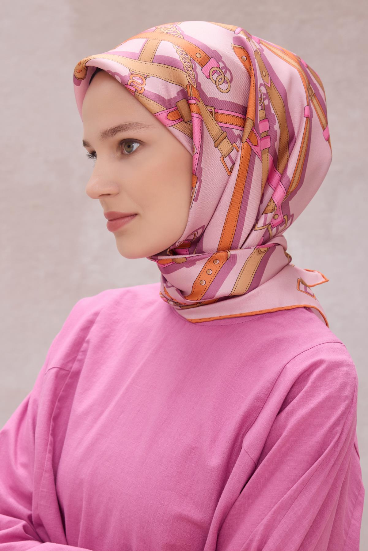 Belli Twill İpek Eşarp 4200-04