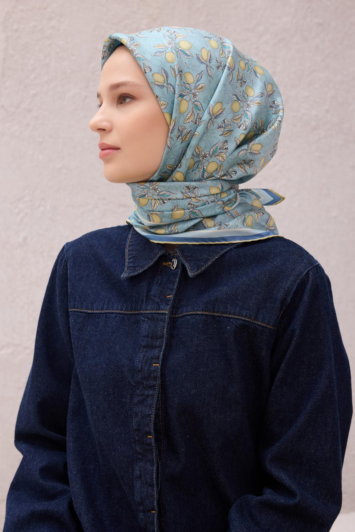 Belli Twill İpek Eşarp 4212-34