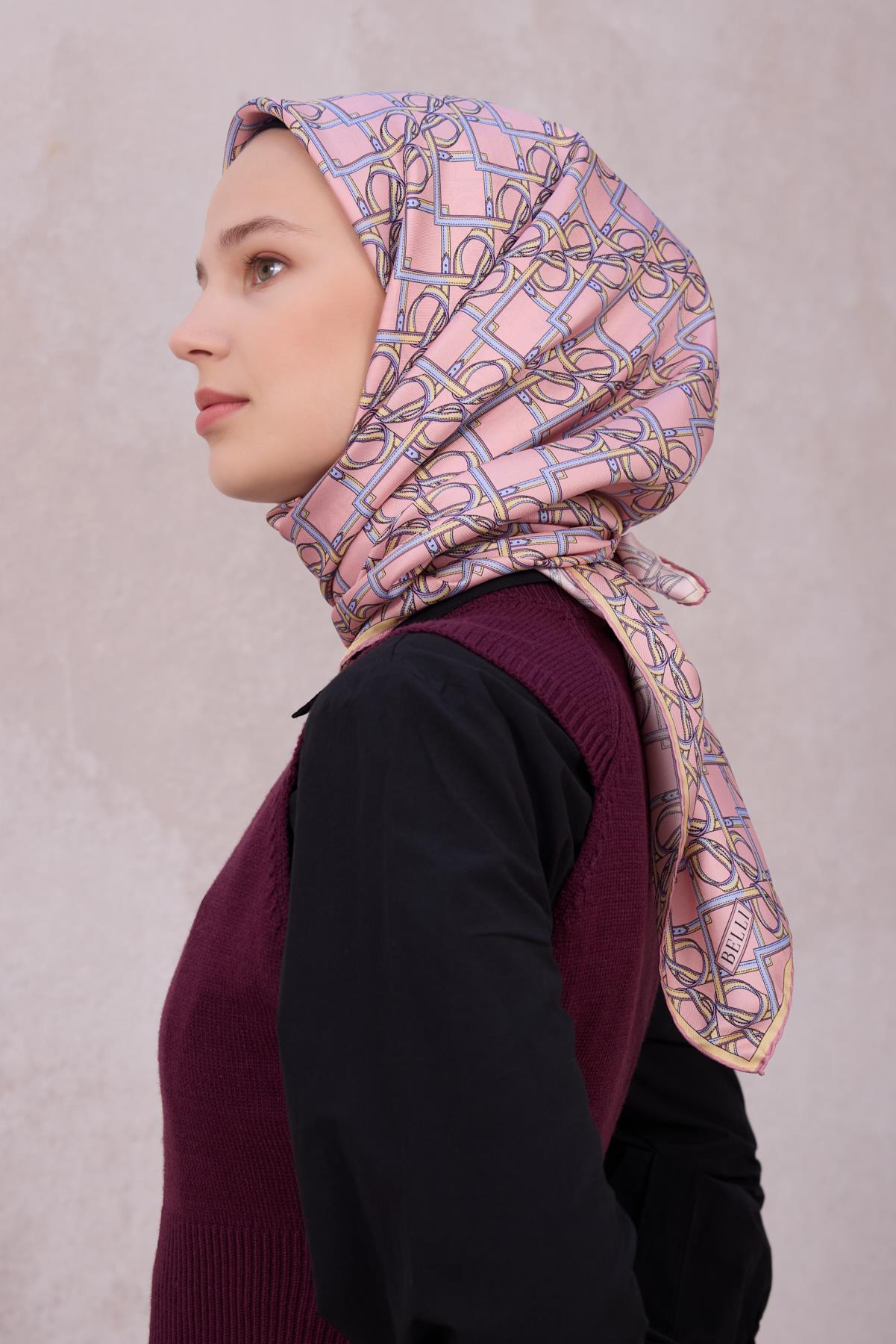 Belli Twill İpek Eşarp 4214-07