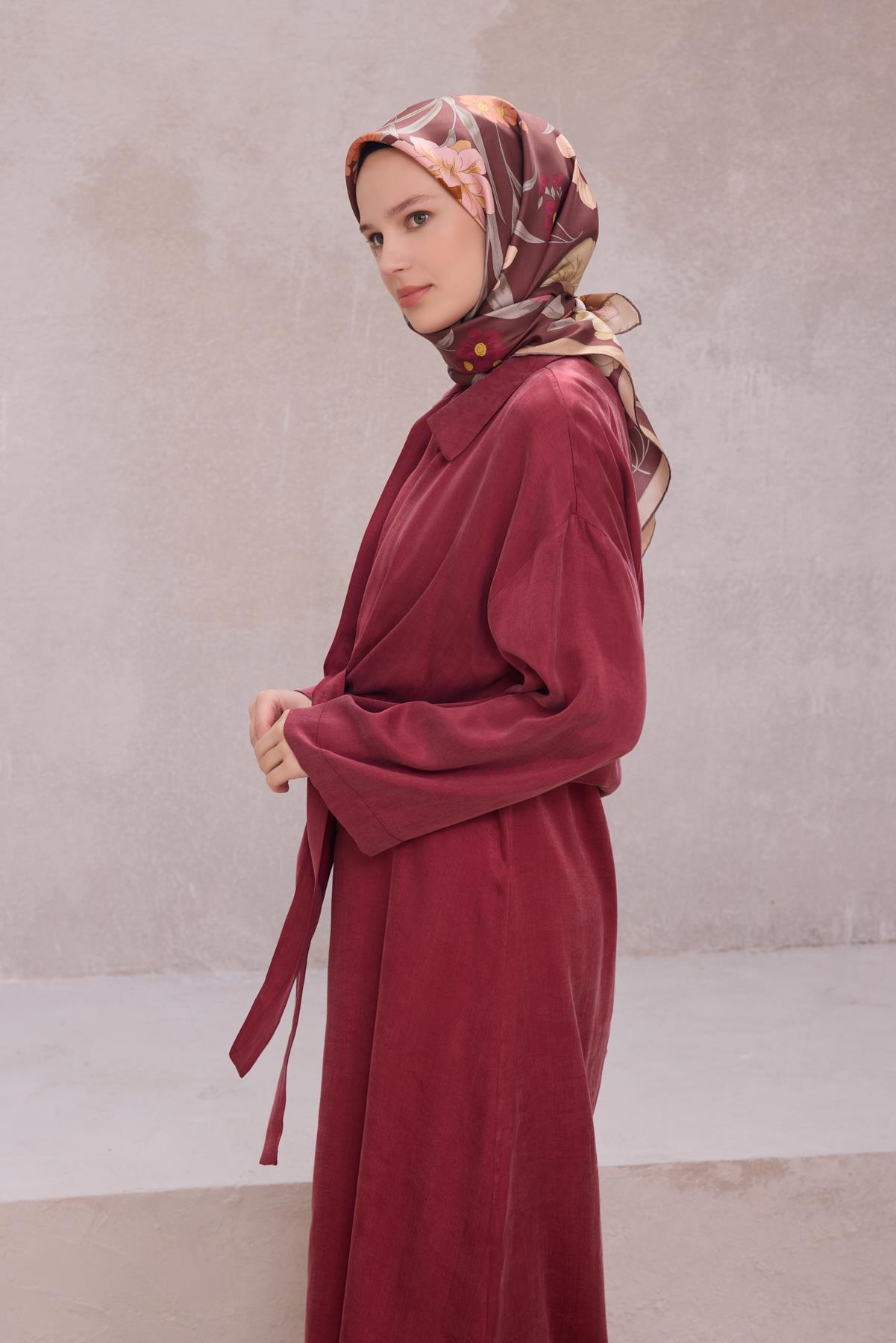 Belli Twill İpek Eşarp 4219-51