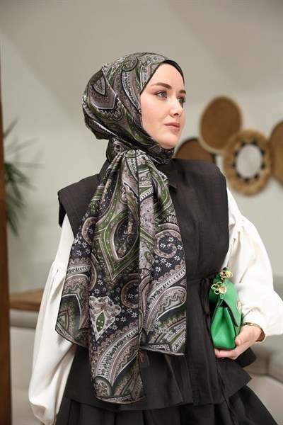 %100 Vual İpek Şal 441001-09