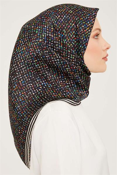 Armine Nostalji Serisi Twill İpek Eşarp 9013D-09