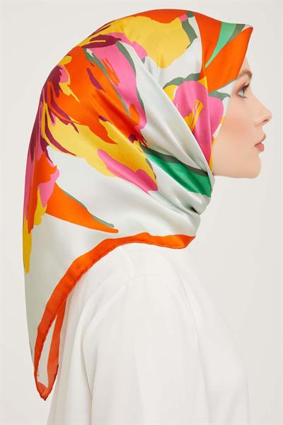 Armine - İpek Eşarp 2023/2024 Sonbahar Kış Twill İpek 9042-34