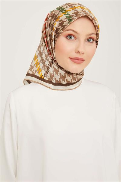 Armine Nostalji Serisi Twill İpek Eşarp 9000D-32