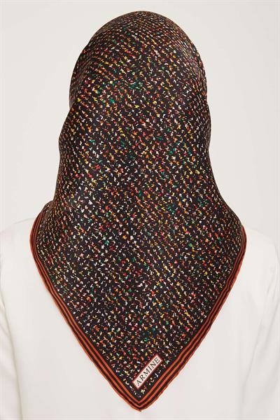 Armine Nostalji Serisi Twill İpek Eşarp 9013D-02