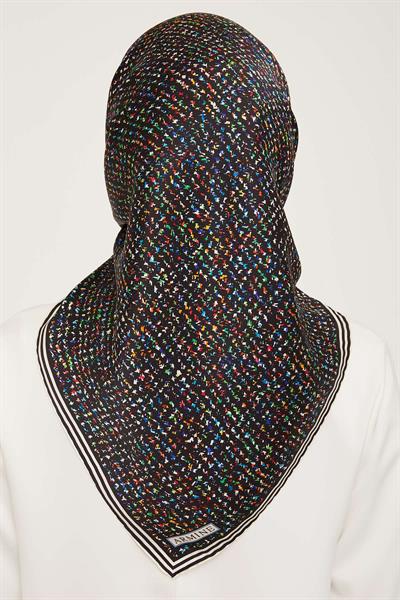 Armine Nostalji Serisi Twill İpek Eşarp 9013D-09