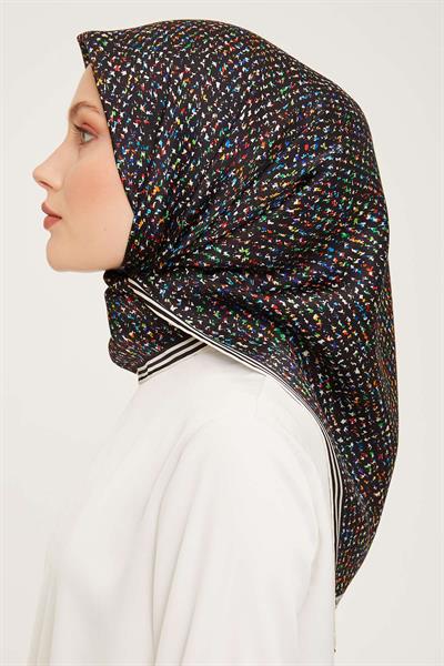 Armine Nostalji Serisi Twill İpek Eşarp 9013D-09