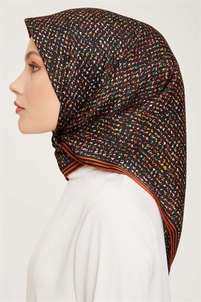 Armine Nostalji Serisi Twill İpek Eşarp 9013D-02
