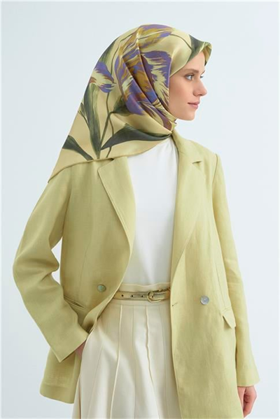 Armine  Saf İpek Sura Eşarp 9506D 01