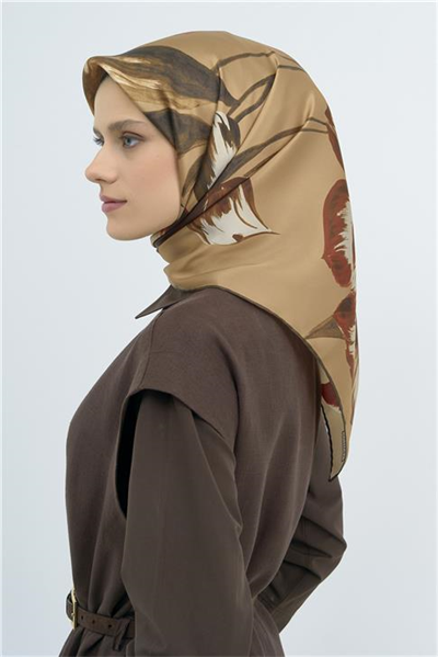 Armine  Saf İpek Sura Eşarp 9506D 82