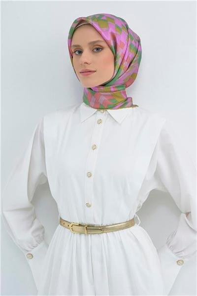 Armine  Saf İpek Sura Eşarp 9507D 54