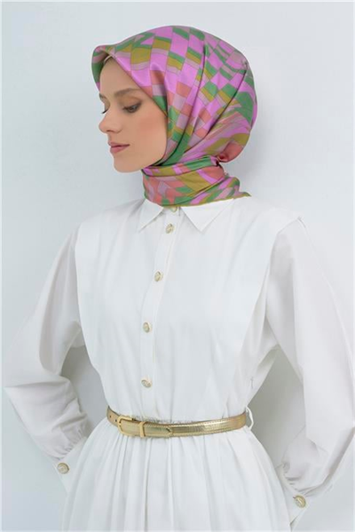 Armine  Saf İpek Sura Eşarp 9507D 54