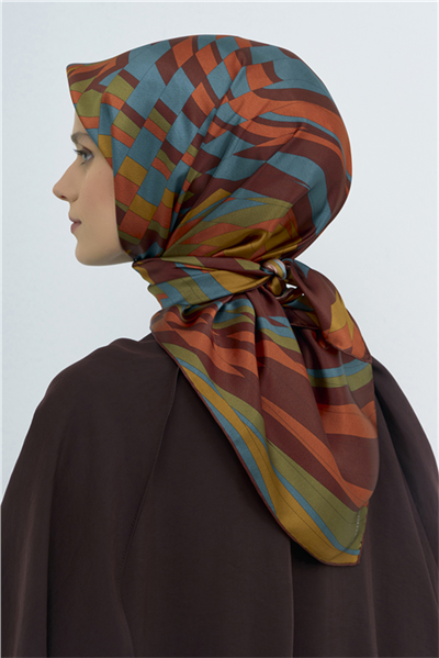 Armine  Saf İpek Sura Eşarp 9507D 82