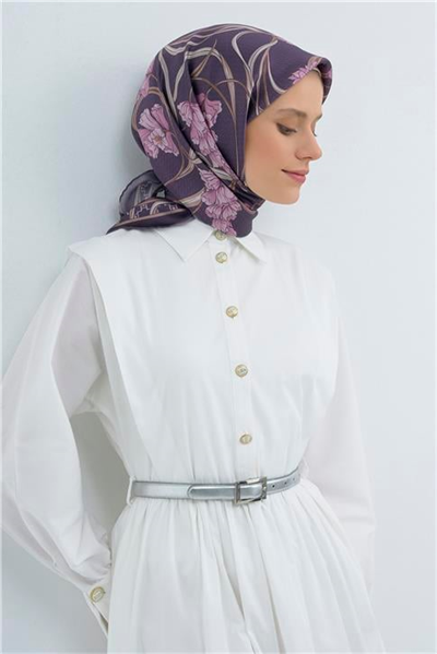 Armine  Saf İpek Sura Eşarp 9512D 07