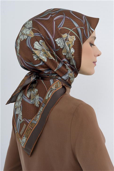 Armine  Saf İpek Sura Eşarp 9512D 54