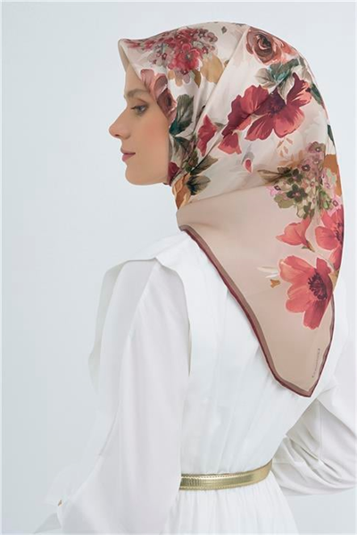 Armine Yeni Sezon 2026 Saf İpek Sura Eşarp 9520D 06